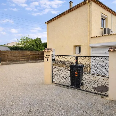 Loge Au Ptitbonheur Piscine Jacuzzi Selon Logement شقة Montélimar
