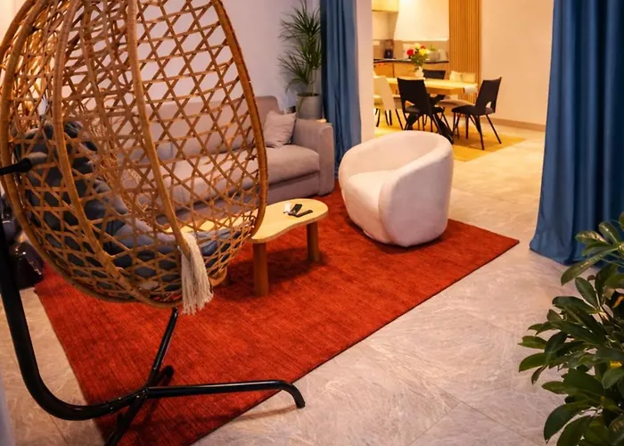 Appartement Loge au ptitBonheur Cocon des Romarins Montélimar